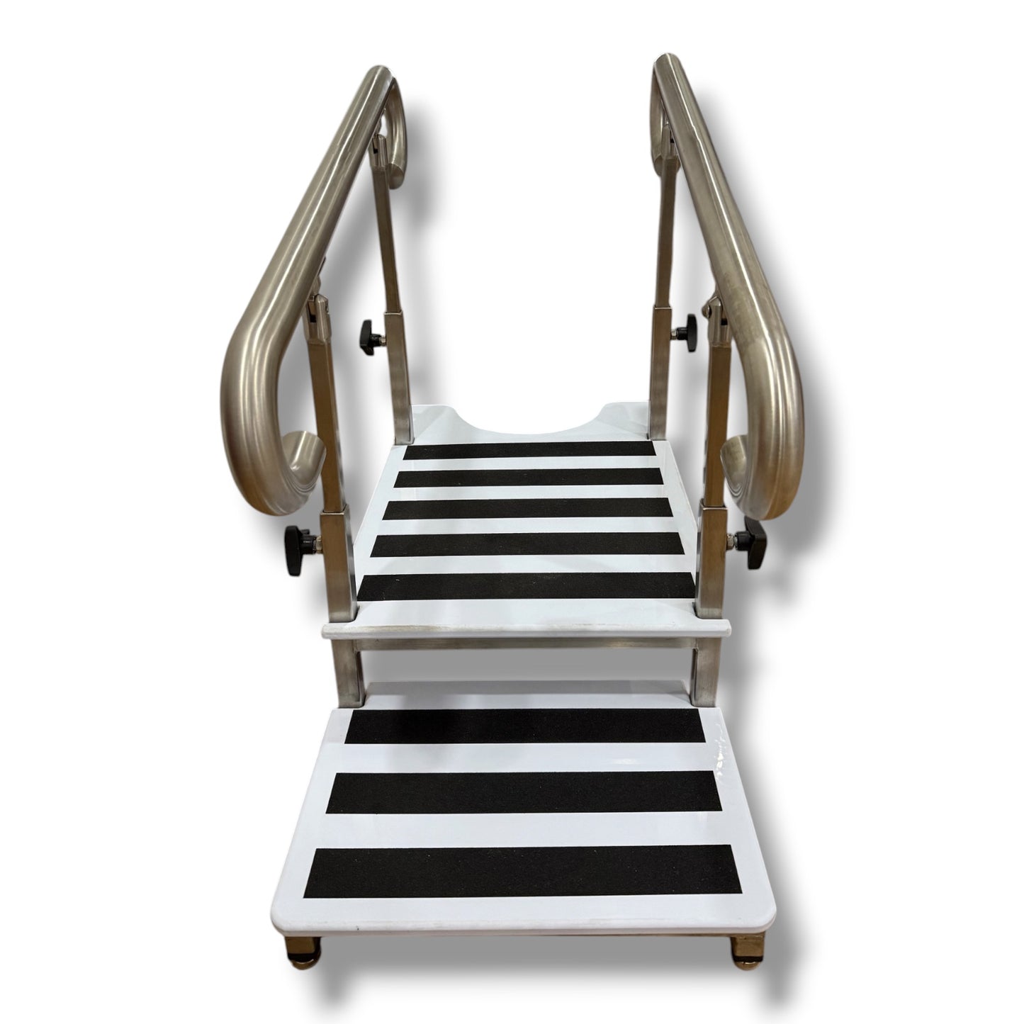 Portable Access Steps with Adjustable Handrails - Pre Owned