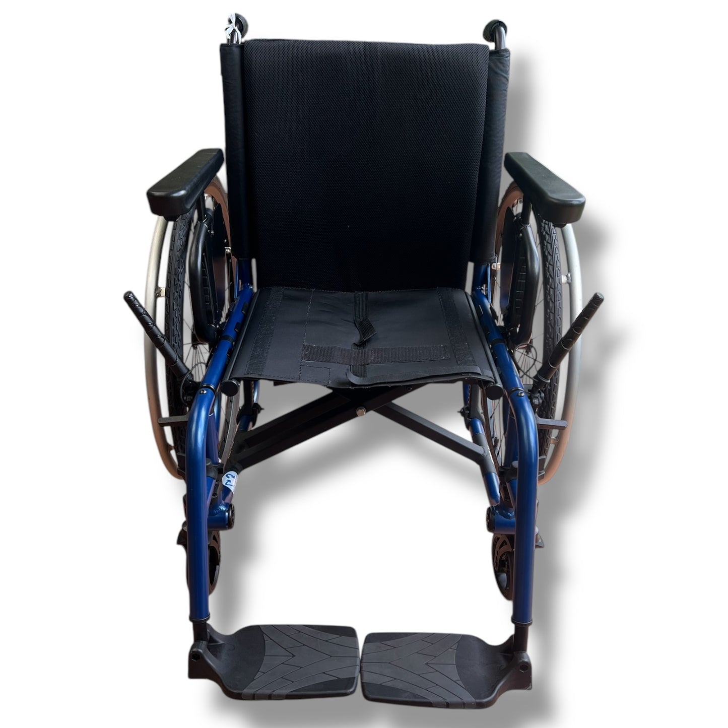 Blue "TiLite Aero X" Self-Propelled Wheelchair - Pre Owned