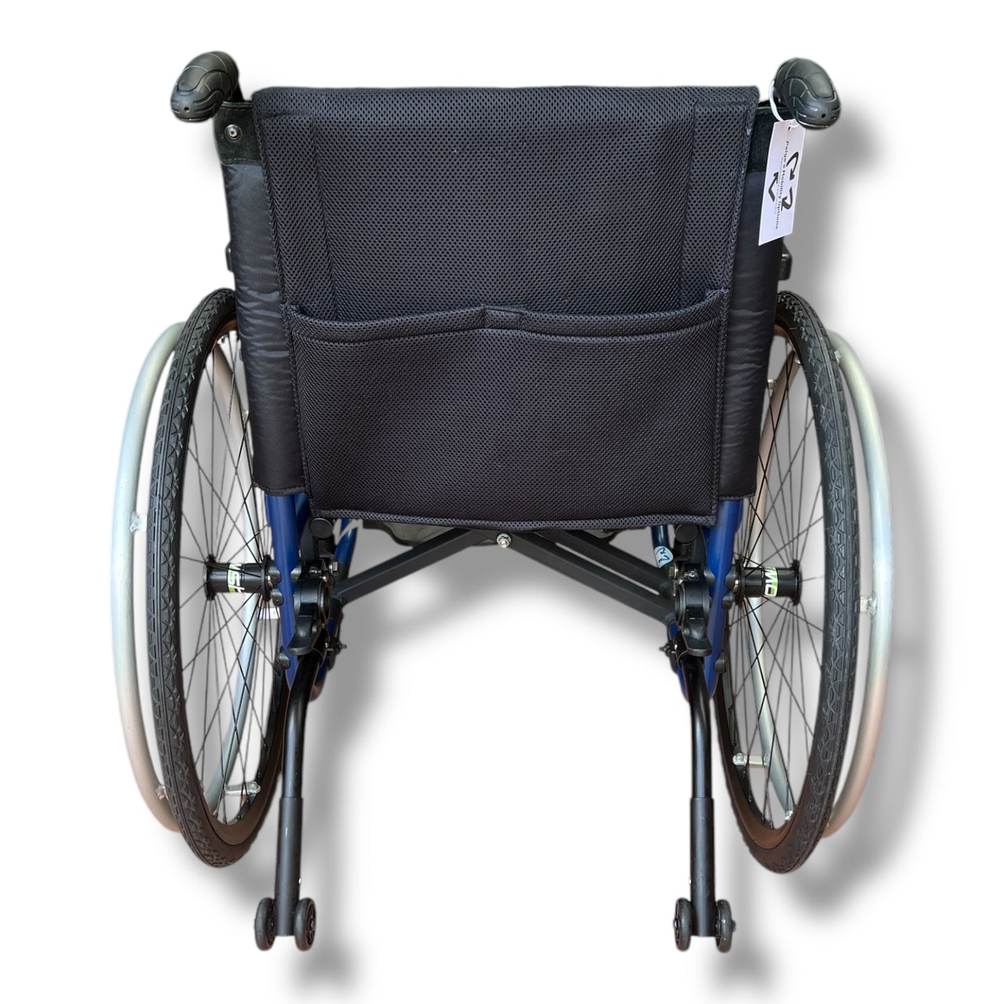 Blue "TiLite Aero X" Self-Propelled Wheelchair - Pre Owned