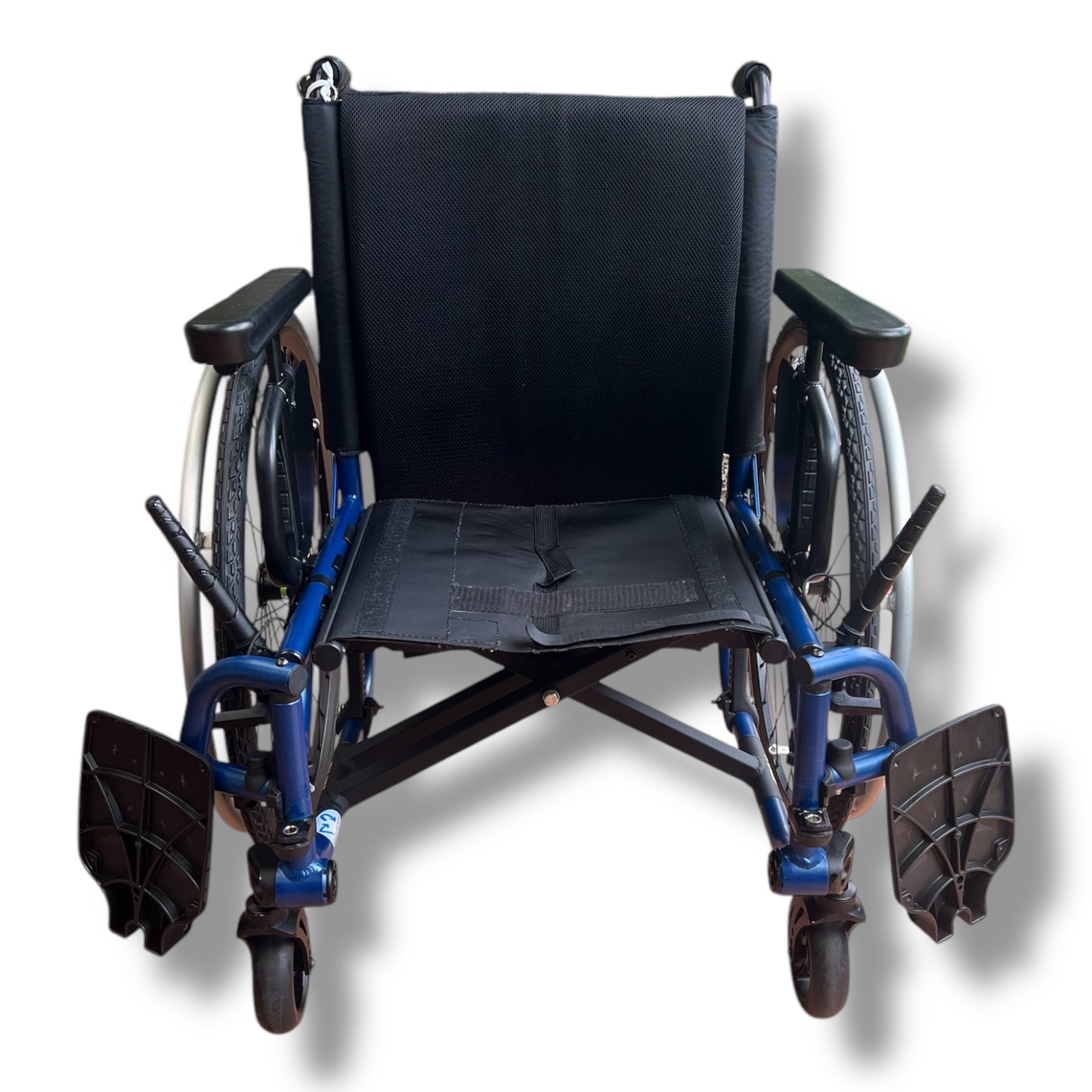 Blue "TiLite Aero X" Self-Propelled Wheelchair - Pre Owned
