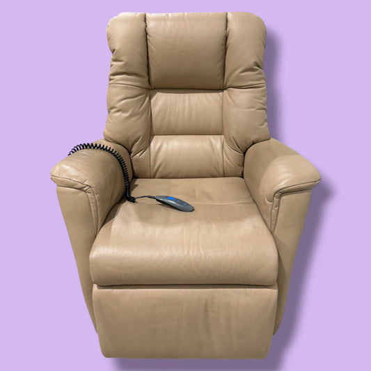 IMG Comfort Leather Electric Lift Chair (Standard Size) - Pre Owned