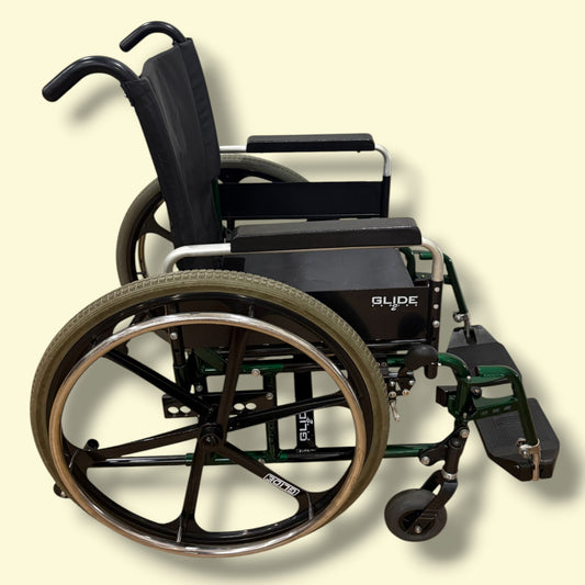 Glide Series 2 Manual Wheelchair (Standard Size) - Pre Owned