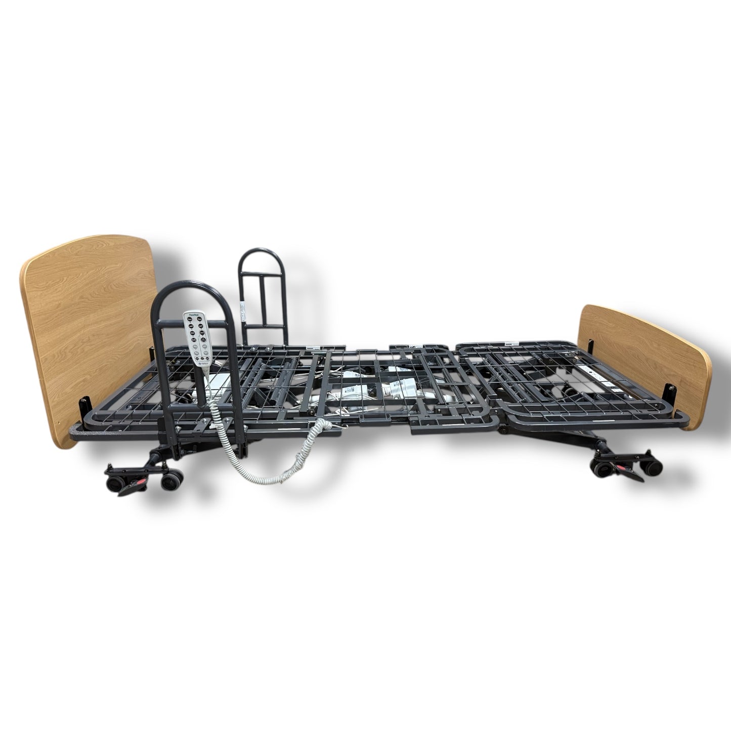 King Single "Accora" Floor Nursing Bed with Air Mattress - Pre Owned