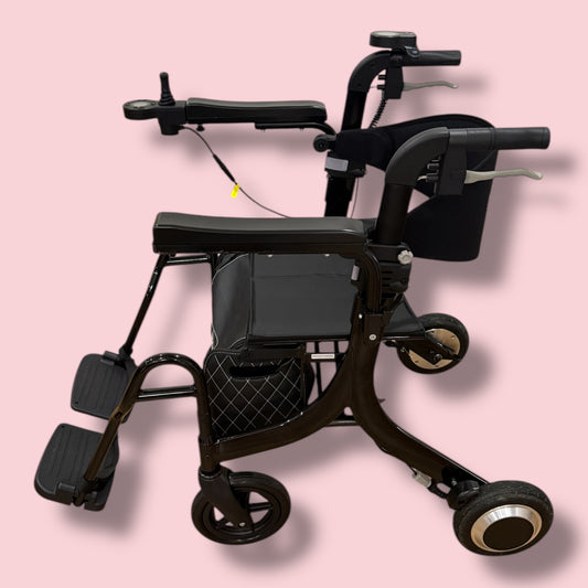 "RedGum" Steady Stride Hybrid 3 in 1 Walker/Wheelchair - Pre Owned